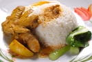 curry chicken rice
