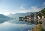 perast village in the bay of kotor montenegro
