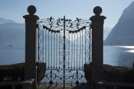 Gate over Lake Lugano