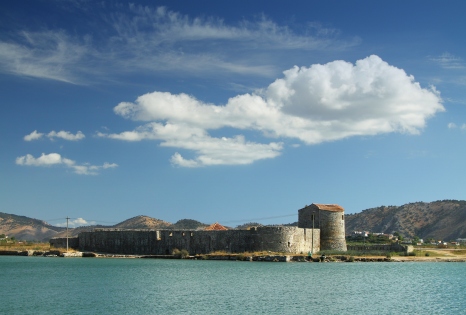 Triangular Fortress at Butrint, South Albania
