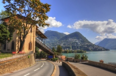 Road to Lake Lugano