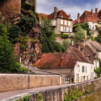 The Medieval Town of Semur en Auxois, France