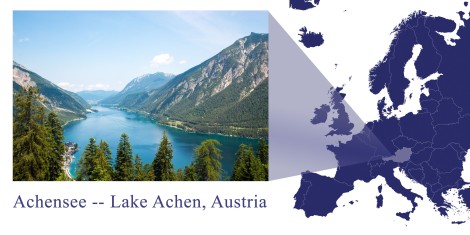 Achensee -- Map