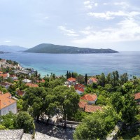 Seaside Town of Herceg Novi in Montenegro